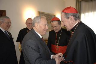 Colazione offerta dal Presidente della Repubblica in onore dei Cardinali italiani di nuova nomina