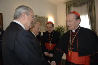 Colazione offerta dal Presidente della Repubblica in onore dei Cardinali italiani di nuova nomina
