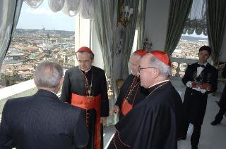 Colazione offerta dal Presidente della Repubblica in onore dei Cardinali italiani di nuova nomina