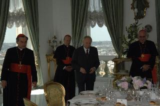 Colazione offerta dal Presidente della Repubblica in onore dei Cardinali italiani di nuova nomina