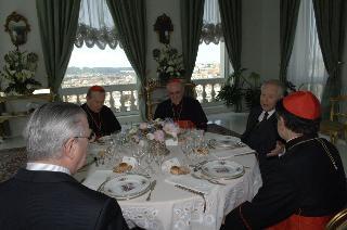 Colazione offerta dal Presidente della Repubblica in onore dei Cardinali italiani di nuova nomina