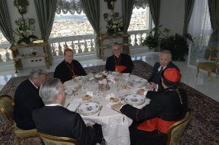 Colazione offerta dal Presidente della Repubblica in onore dei Cardinali italiani di nuova nomina