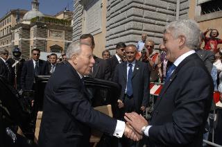 Intervento del Presidente della Repubblica al 154° anniversario di fondazione della Polizia di Stato