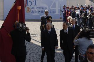 Intervento del Presidente della Repubblica al 154° anniversario di fondazione della Polizia di Stato