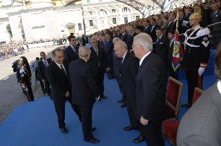 Intervento del Presidente della Repubblica al 154° anniversario di fondazione della Polizia di Stato