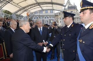 Intervento del Presidente della Repubblica al 154° anniversario di fondazione della Polizia di Stato