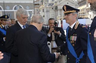 Intervento del Presidente della Repubblica al 154° anniversario di fondazione della Polizia di Stato