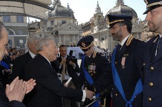 Intervento del Presidente della Repubblica al 154° anniversario di fondazione della Polizia di Stato