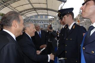 Intervento del Presidente della Repubblica al 154° anniversario di fondazione della Polizia di Stato