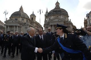 Intervento del Presidente della Repubblica al 154° anniversario di fondazione della Polizia di Stato