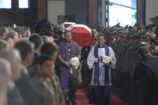 Intervento del Presidente della Repubblica ai funerali solenni del Capitano dell'Esercito Manuel Fiorito e del Maresciallo dell'Esercito Luca Polsinelli, Caduti a Kabul in Afghanistan