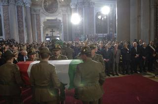 Intervento del Presidente della Repubblica ai funerali solenni del Capitano dell'Esercito Manuel Fiorito e del Maresciallo dell'Esercito Luca Polsinelli, Caduti a Kabul in Afghanistan