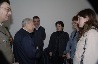 Il Presidente della Repubblica visita i militari sopravvissuti all'attentato a Kabul in Afghanistan, ricoverati nel Policlinico Militare di Roma