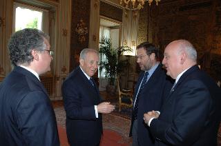 Saluto del Presidente della Repubblica ai giornalisti accreditati presso il Quirinale