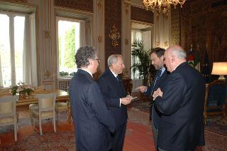Saluto del Presidente della Repubblica ai giornalisti accreditati presso il Quirinale