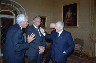 Saluto del Presidente della Repubblica ai giornalisti accreditati presso il Quirinale