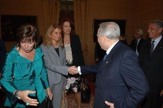 Saluto del Presidente della Repubblica ai giornalisti accreditati presso il Quirinale