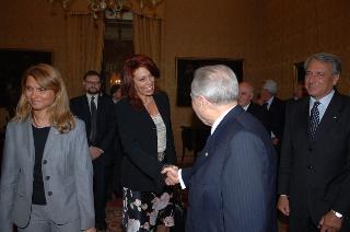 Saluto del Presidente della Repubblica ai giornalisti accreditati presso il Quirinale