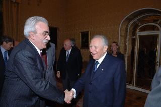 Saluto del Presidente della Repubblica ai giornalisti accreditati presso il Quirinale