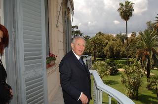 Saluto del Presidente della Repubblica ai giornalisti accreditati presso il Quirinale