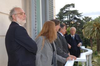 Saluto del Presidente della Repubblica ai giornalisti accreditati presso il Quirinale