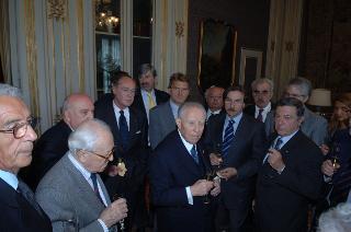 Saluto del Presidente della Repubblica ai giornalisti accreditati presso il Quirinale