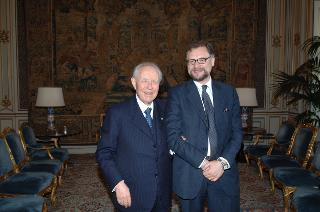 Saluto del Presidente della Repubblica ai giornalisti accreditati presso il Quirinale
