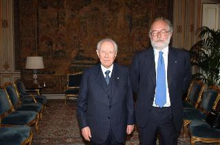 Saluto del Presidente della Repubblica ai giornalisti accreditati presso il Quirinale