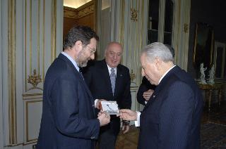 Saluto del Presidente della Repubblica ai giornalisti accreditati presso il Quirinale