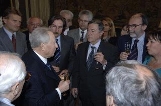 Saluto del Presidente della Repubblica ai giornalisti accreditati presso il Quirinale