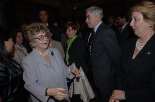 Carlo Azeglio Ciampi saluta il personale civile e militare del Segretariato Generale della Presidenza della Repubblica
