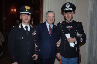 Carlo Azeglio Ciampi saluta il personale civile e militare del Segretariato Generale della Presidenza della Repubblica