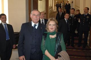 Carlo Azeglio Ciampi saluta il personale civile e militare del Segretariato Generale della Presidenza della Repubblica