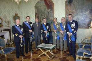 Il Presidente della Repubblica prende congedo dai vertici delle Forze Armate