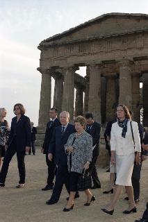 Visita del Presidente della Repubblica Federale di Germania, Johannes Rau e signora, unitamente al Presidente Ciampi e signora, Agrigento e Palermo, 8-9 giugno 2000