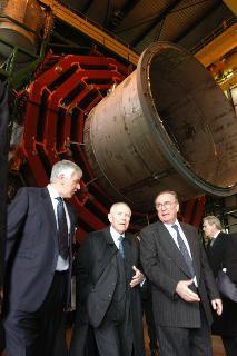 Visita in Svizzera al CERN di Ginevra, 2 dicembre 2003.
