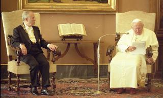 Visita ufficiale del Presidente della Repubblica alla Santa Sede. Il Presidente Ciampi incontra Sua Santità Giovanni Paolo II