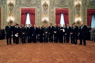 Giuramento II governo Berlusconi 11 giugno 2001