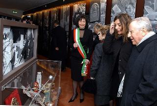 Visita alla città in occasione della Festa del Tricolore e al Museo Cervi di Gattatico, in occasione del 60° anniversario della cattura dei fratelli Cervi, Reggio Emilia (Gattatico)