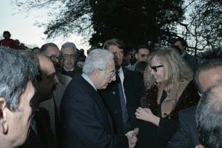 Visita del Presidente della Repubblica Francesco Cossiga alla città di Cairo Montenotte e Savona