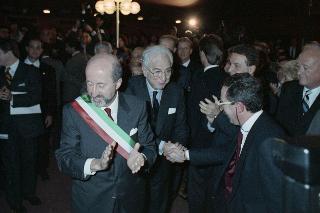 Visita del Presidente della Repubblica Francesco Cossiga alla città di Cairo Montenotte e Savona