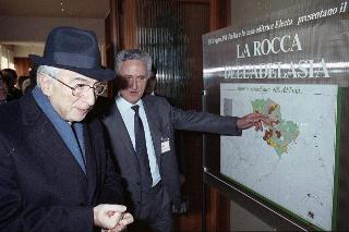 Visita del Presidente della Repubblica Francesco Cossiga alla città di Cairo Montenotte e Savona