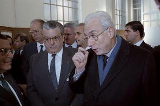 Visita del Presidente della Repubblica Francesco Cossiga alla città di Cairo Montenotte e Savona