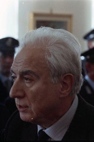 Visita del Presidente della Repubblica Francesco Cossiga alla città di Cairo Montenotte e Savona
