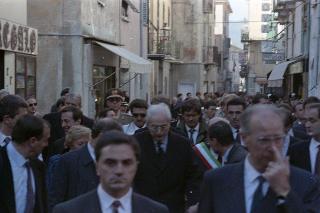 Visita del Presidente della Repubblica Francesco Cossiga alla città di Cairo Montenotte e Savona
