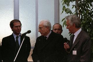 Visita del Presidente della Repubblica Francesco Cossiga alla città di Cairo Montenotte e Savona