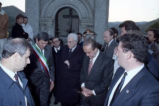 Visita del Presidente della Repubblica Francesco Cossiga alla città di Cairo Montenotte e Savona