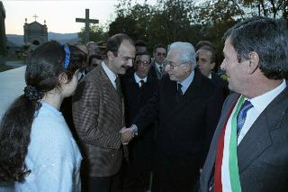 Visita del Presidente della Repubblica Francesco Cossiga alla città di Cairo Montenotte e Savona