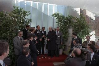 Visita del Presidente della Repubblica Francesco Cossiga alla città di Cairo Montenotte e Savona