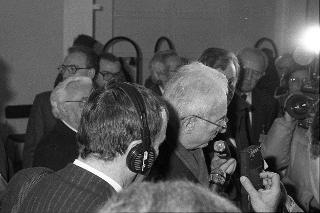 Intervento del Presidente della Repubblica Francesco Cossiga, in forma privata, alla cerimonia inaugurale del Convegno "Scienza e tecnologia in un mondo in evoluzione - Il ruolo dell'Europa" tenutosi a Castelporziano